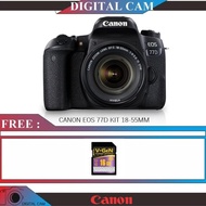 best seller! KAMERA CANON EOS 77D KIT 18-55mm IS STM ( RESMI GARANSI