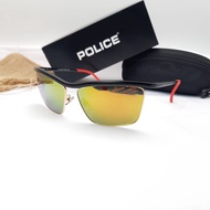 Police Men's Sunglasses Aluminum Polarized lens POLICE 8090