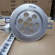 LED DOWNLIGHT SPOTLIGHT 9W 9WATT 9 EYES ADJUSTABLE Good QUALITY