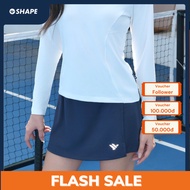 Beautiful sporty 2-layer badminton pickleball A-line Skirt The Aura Skirt Shape [V026]