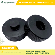 Karet Spacer Per Belakang Avanza/Rush/Terios/BMW Set 2pcs Tebal 50mm - Peninggi Shock Belakang Avanz