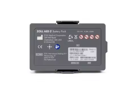 Battery For ZOLL AED 3 Defibrillator 12v 4.2Ah / 8000-000696 / New Date