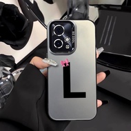 HP Simple and Unique Csing Letters Silverhp Color Mtte Premium Silver nti Jtuh Hrd Case For Vivo Y17