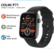 COLMI P71 Unisex Smart Watch Blood Pressure Monitor IP68 Waterproof Bluetooth Calling 1.9 Inch IPS S
