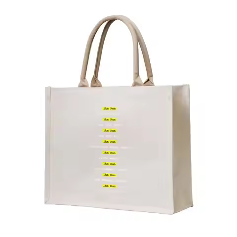 Hyrox Fitness Race Fashion Canvas Tote Bag Shopper Bag