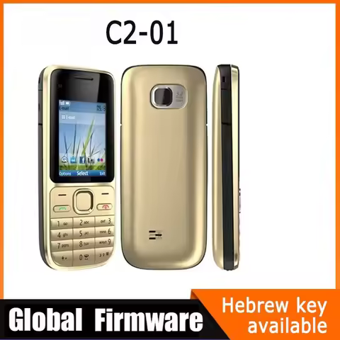 C2-01 Classic QWERTY Unlocked 2G 2 inches 1020mAh 3.2MP 3.5mm jack Symbian OS Camera long Standby wi