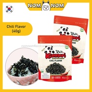 Korea KCK Kimnori Crispy Seaweed Flakes 40g Original/Chili/BBQ/Seafood
