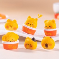 Cute cartoon animal hash browns, baby house DIY decorations, accessories, micro-landscape desktop ca