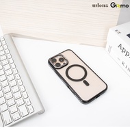 WLONS รุ่น 16PM Camera Stand Magnetic Mag Case เคส ใส กรอบกล้องกาง ขาตั้ง ขอบสีดำ ทอง เงิน ชมพู