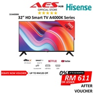 CAN SETUP Hisense Smart TV 32 Inch Television Smart TV 32" 40" 43"  Inch Murah LED TV 电视机 32A4000K
