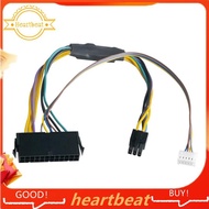 [Hot-Sale] ATX Main 24Pin Female to 6Pin Male 6Pin PCI-E PSU Power Adapter Supply Cable Connector fo