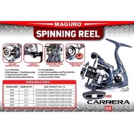 Maguro Carrera BG Carrera BR Carrera GS 3000 Power Handle Fishing Reel