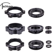 tachiuwa SiaBiced Ultralight Centre Lock Hubs Adaptor, Aluminium Alloy Bike Centerlock Brake Disc to