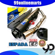Espada Standard racing Exhaust BP2 BP1 E4 E5 E6 E7 V5 RS150 RSX150 VF3I LC135 Y15ZR Y15 Y16ZR VARIO 