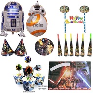 【 Malaysia ISALES 】Star Wars Balloons Toy Star Wars Balloon Kids Birthday Party Decoration
