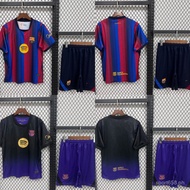 AAA+ 26/27 Barcelona Home & Away Children's High Quality Football Jersey 16-28 WK7B