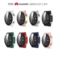 Protective Case for Huawei Watch GT 2 Pro Matte Watch Cover Tempered Glass Full Screen Protector GT2