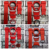 SET BNB MAT MOTO G7900 CUSTOM MERAH BNB + FP + BL + BUCKLE JAPAN FOR ORIGINAL GSHOCK