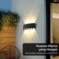 Modern Minimalist Wall Lamp Indoor Decorative Plastic Body 10W 10 LED Warm White - TaffLED Original 