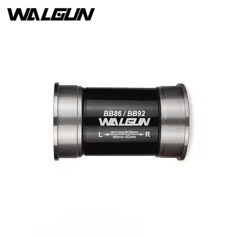 WALGUN Bicycle Bottom Bracket BB86 BB92 Ceramic Bearing Bicycle Center Shaft PF41DUB for SRAM DUB Cr