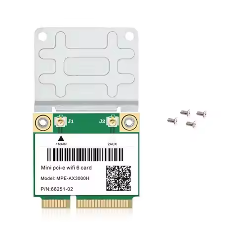 N67R--Wifi 6 MPE-AX3000H 2974Mbps Wireless Half Mini PCI-E Wifi Card Bluetooth 5.0 Dual Band 2.4G/5G