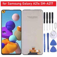 หน้าจอ samsung galaxy A21SA217F จอ LCD พร้อมทัชสกรีน ซัมซุง กาแลคซี่ อะไหล่มือถือ LCD Screen Display