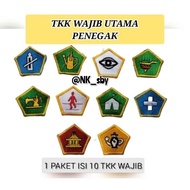 BET/BADGE TKK MUST BE MAIN ENFORCEMENT (1 PACKAGE = CONTENTS 10 TKK IS MANDATORY)