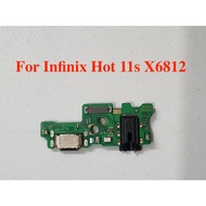 USB Charging Port Dock Charger Connector Board Flex Cable For Infinix Hot 9 10i 11 11S 20 30 S3X Not
