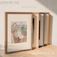 Solid Wood Large Photo Frame Mounting Custom Painting Frame Wall Hanging of Any SizeA4Swing Setsa324