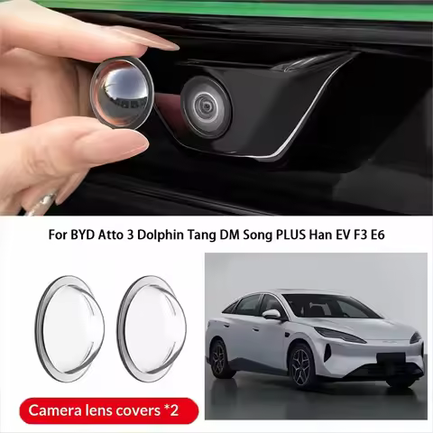 Car camera protective cover lens cover For BYD Atto 3 Dolphin Tang DM Song PLUS Han EV F3 E6