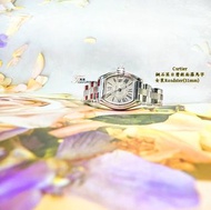 Cartier 卡地亞  鋼石英日曆銀面羅馬字女裝鋼帶 Roadster (31mm)