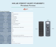 Randy LED Solar Street Light PROMAX  4G CCTV หมุนได้ 350° 1440P โคมไฟถนน AllIn1 ประกัน2ปี ไฟ แอลอีดี