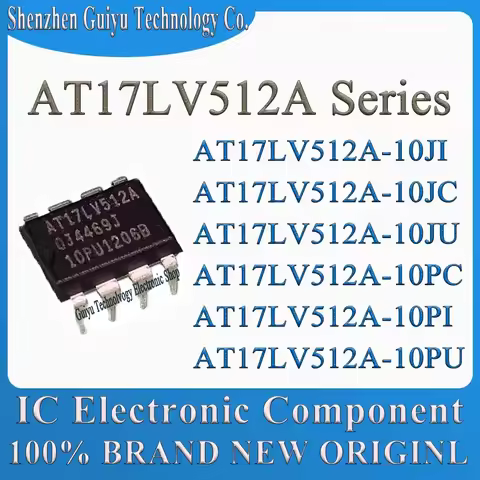 AT17LV512A-10PU AT17LV512A-10PI AT17LV512A-10PC AT17LV512A-10JU AT17LV512A-10JC AT17LV512A-10JI AT17
