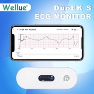 Wellue Holter Ecg Electrocardiogram Heart Rate Ecg Monitor Portable Ekg for ios Personal Ecg Holter 
