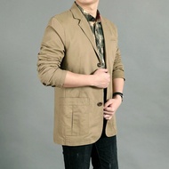 JAS BLAZZER PRIA FORMAL - hijau army M