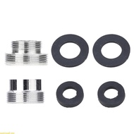weroyal 2Pcs 22mm to 16mm Faucet Adaptors Tap Aerator Connector Replacement Water Hoses Adapter for 