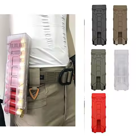 10 Rounds Tactical Shotgun Concealed Carry Holster Magazines 12 Gauge Reload Ammo Shells Molle Magaz