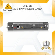 BEHRINGER X-LIVE X32 Expansion Card for 32-Channel Live Recording/Playback on SD/SDHC Cards and USB Audio/MIDI Interface