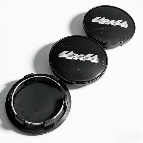 4pcs 69mm 4*4 Logo Emblem Badge Car Wheel Center Caps Wheel Hub Center Dust Cover Clips 56mm Rim Hub