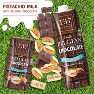 [MD Keto] 137 Degrees 1 liter Double Belgian Chocolate with Pistachio Milk with low GI organic cocon