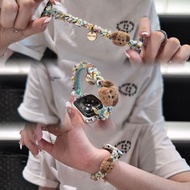 2026新款可爱小狗线条弹力iwatch表带适用苹果AppleWatch手表Cute puppy line elastic iwatch table20260225