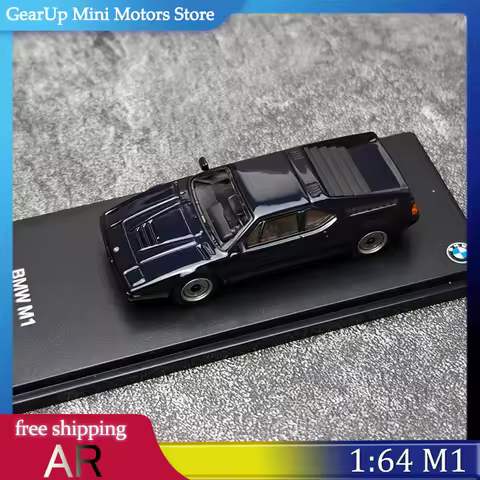 AR BOX 1:64 BMW M1 Original Factory Licensed Diecast Alloy Model Car BMW Collectible Supercar Displa