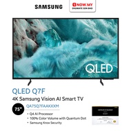 SAMSUNG 75" Q7F QLED 4K Vision AI Smart TV QA75Q7FAAKXXM | TV Pintar 智能电视
