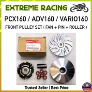 Honda PCX160 ADV160 Vario160 ADV PCX Vario 160 Front Pulley Set Fan + Pin + Roller Pulley Depan Driv