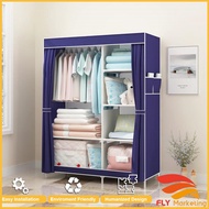 Wardrobe Almari Baju Rak Baju Clothes Organization Storage Rack Cabinet Clothes Rack Cupboard Bedroo