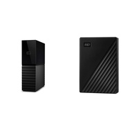 WD 18TB My Book Desktop External Hard Drive, USB 3.0, External HDD & 5TB My Passport Portable Extern