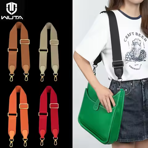WUTA Bag Strap For Hermes Evelyn Bags Canvas Shoulder Crossbody Straps Belt Replacement Adjustable 1