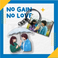 GANTUNGAN KDrama Keychain No Gain No Love Keyring / Keychain