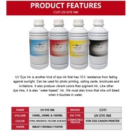 1000ML CUYI Dye Ink for Canon Printers 4 colours
