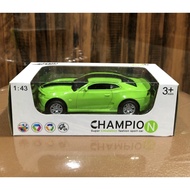 Diecast die cast chevrolet camaro z28 green Car